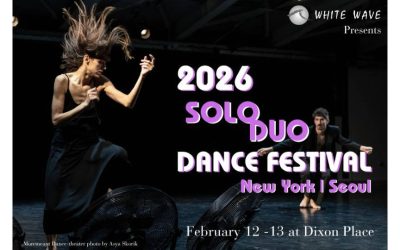 Call For Choreographers For 10th Annual SoloDuo Dance Festival in NYC