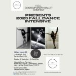 Fall Dance Intensive Y.O.U Contemporary Ballet Company + Scholarship Audition Online