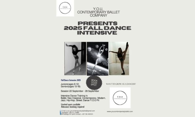 Fall Dance Intensive Y.O.U Contemporary Ballet Company + Scholarship Audition Online