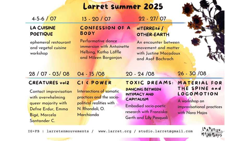 Larret Summer Dance Intensive 2025