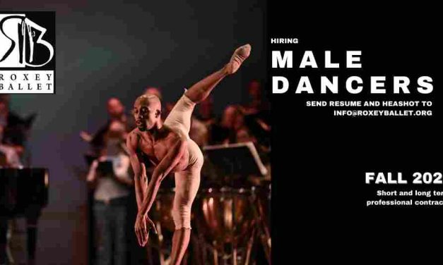 Roxey Ballet Hiring Male Presenting Dancers