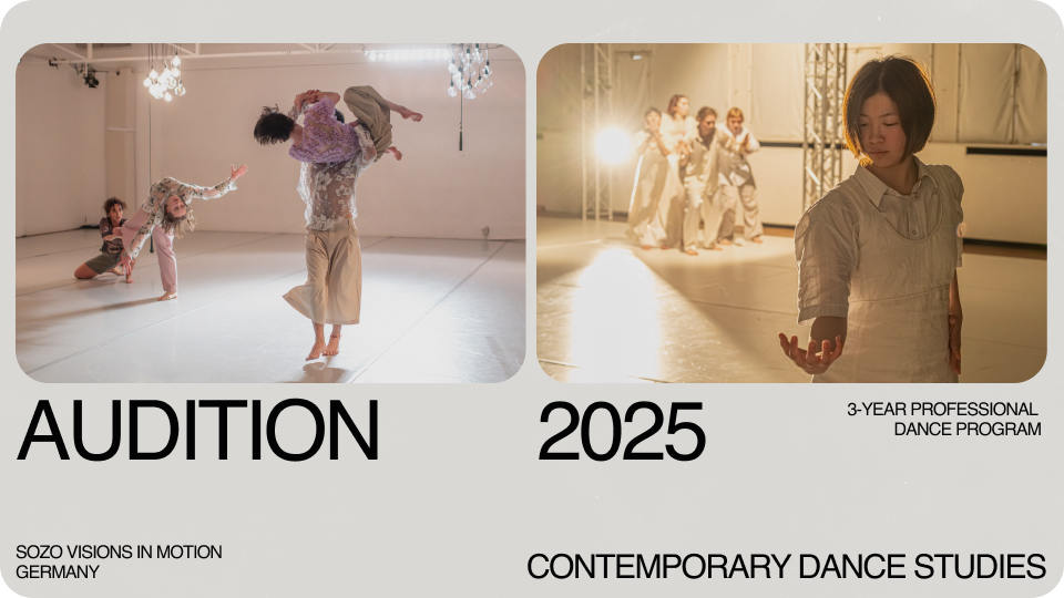 SOZO Visions In Motion Contemporary Dance Studies – Auditions 2025
